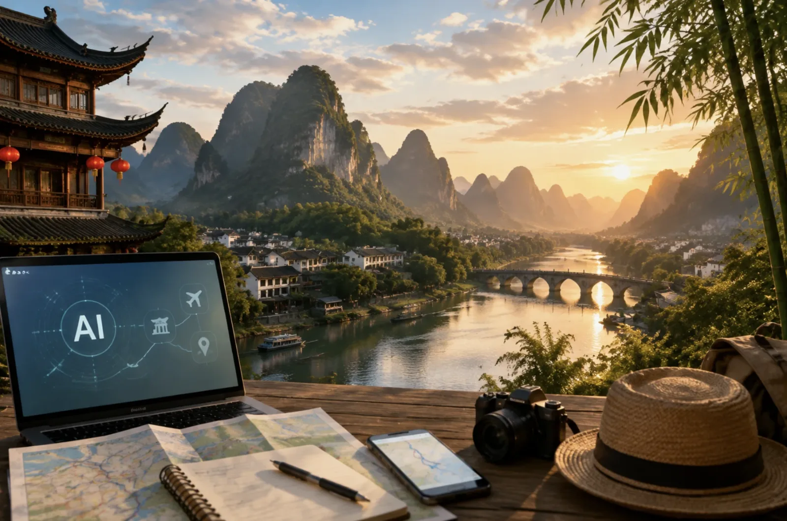 KI-Planung und praktische Reisehinweise: Diese Kombination braucht eine China-Reise