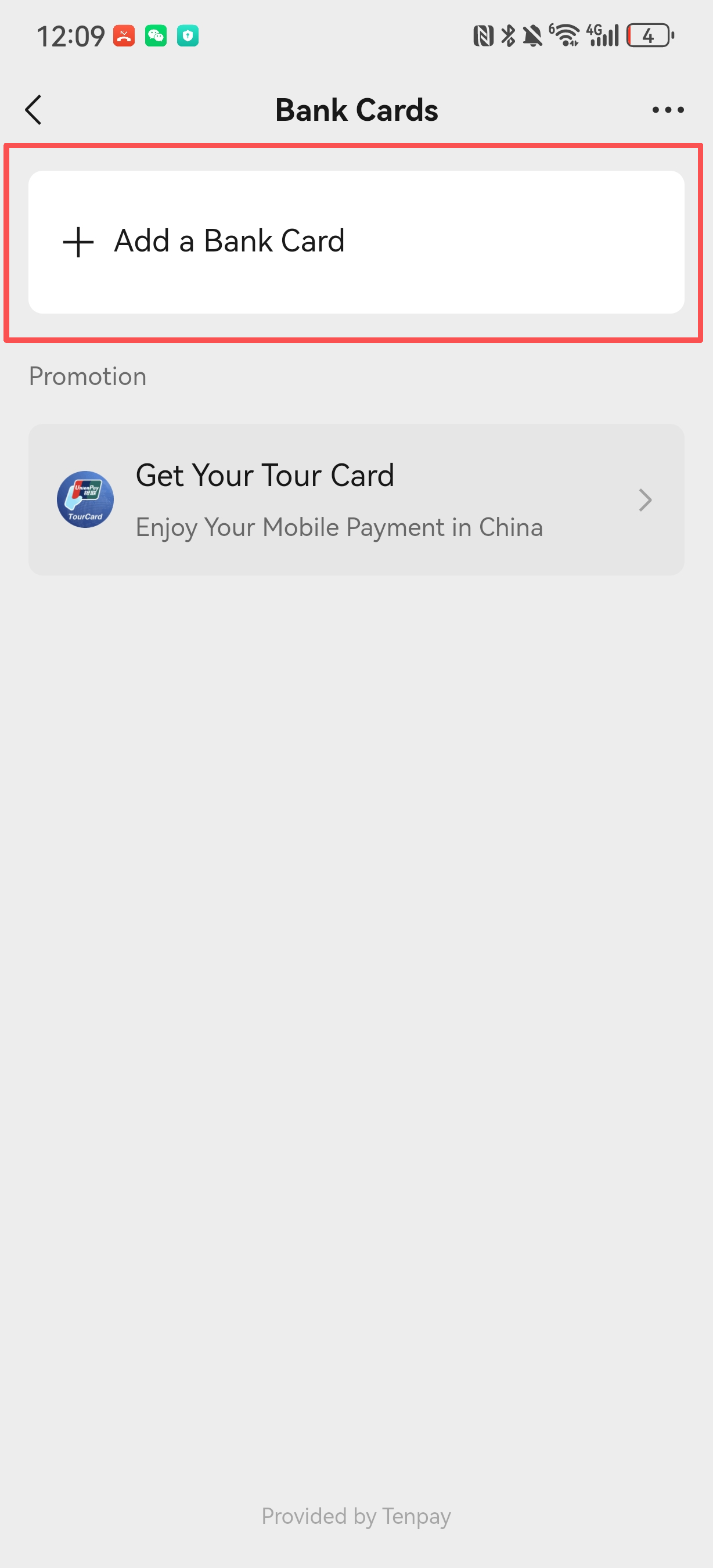 WeChat setup step 4